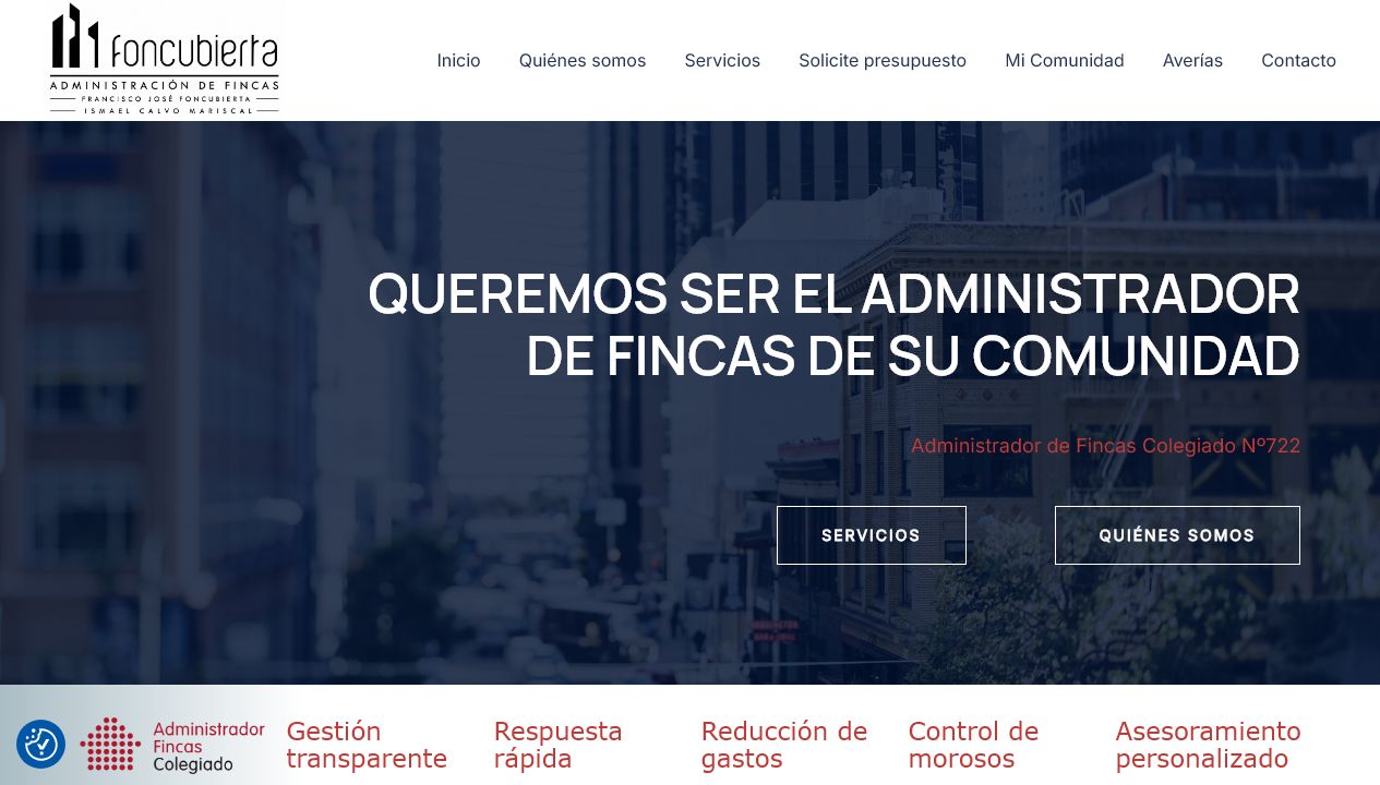 Web de Fincas Foncubierta