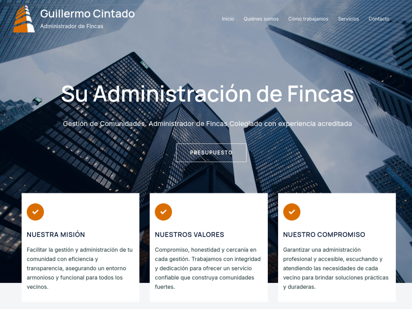Web de Su Administraci&oacute;n de Fincas