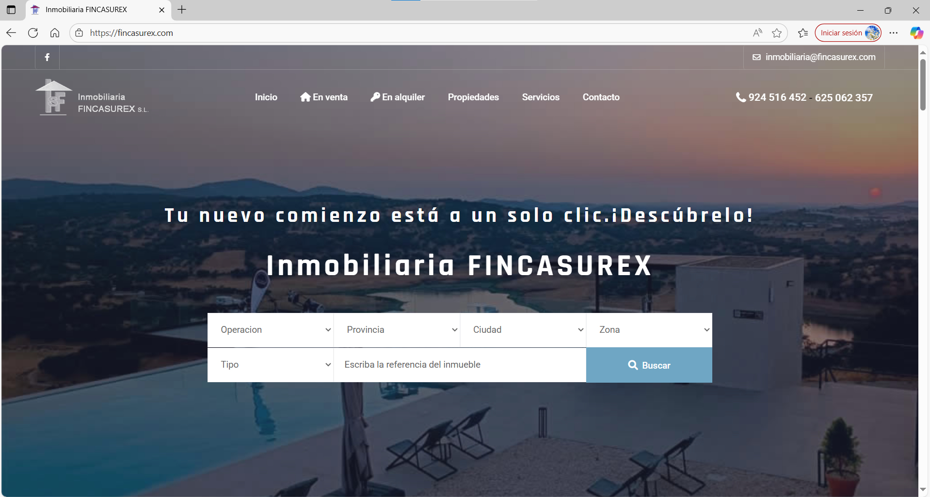 Web de Fincasurex